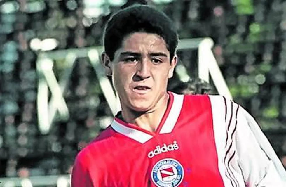 Román realizó las divisiones inferiores en Argentinos Juniors. / Gentileza.