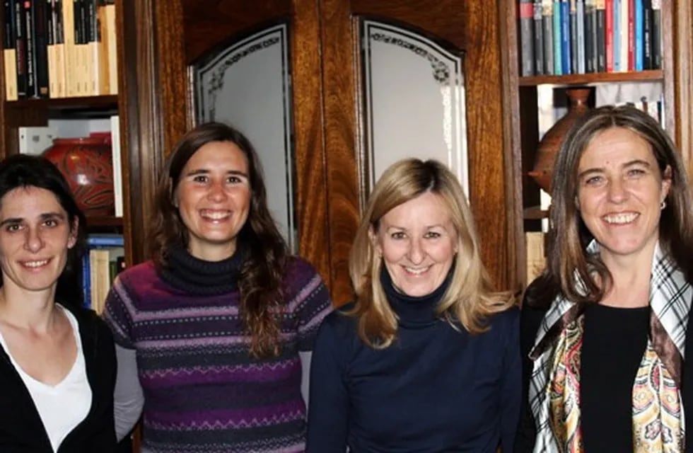 Las autoras. Oriana Pelagatti, Virginia Mellado, María Teresa Brachetta y Beatriz Bragoni firman el libro “Te contamos una historia de Mendoza” (Ediunc).