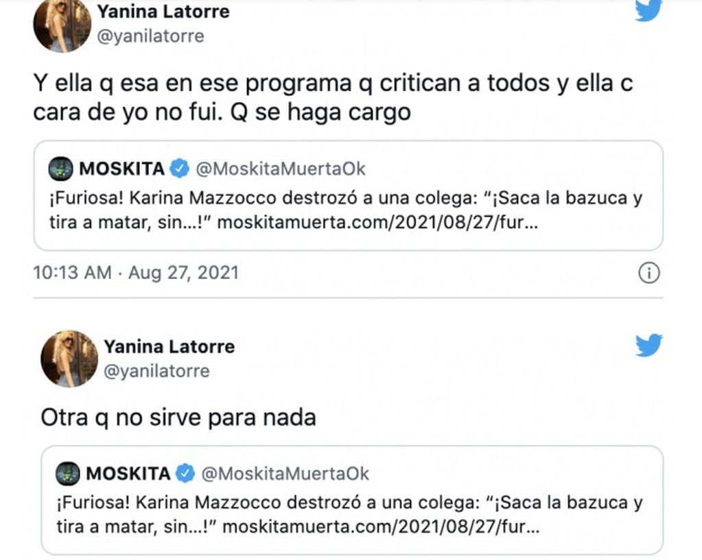 Redes de Yanina Latorre