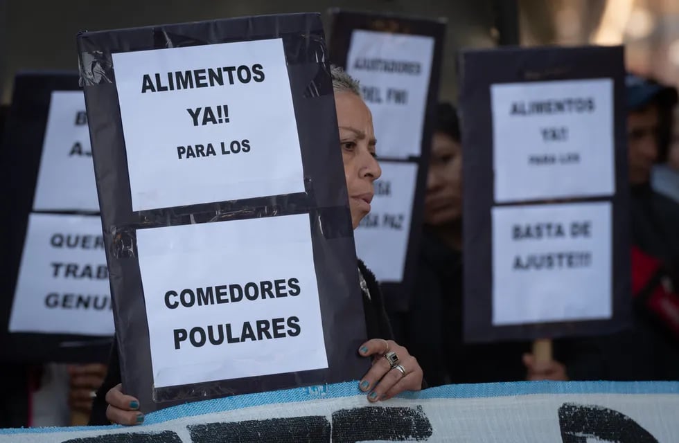 Algunos comedores no reciben ayudas por parte del Gobierno nacional desde el año pasado. - Foto: Ignacio Blanco / Los Andes