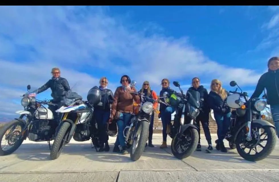 El grupo de mujeres Coronadas.riders