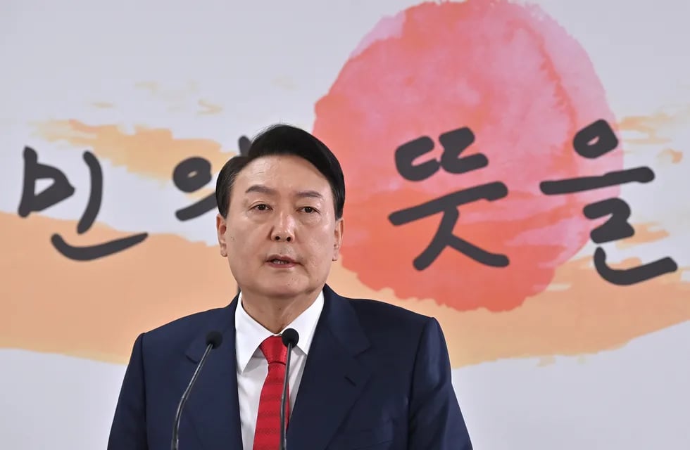 Yoon Suk-yeol, presidente electo de Corea del Sur.