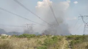 Un incendio de campos en zona de torres de alta tensión provocó el apagón en la mitad del país