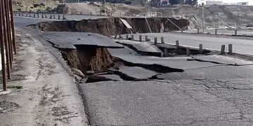 Impresionante colapso de la ruta 3 en Comodoro Rivadavia: desvíos y demoras de hasta cinco horas