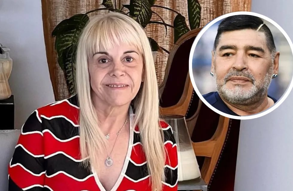 Claudia Villafañe habló de Maradona en televisión / Instagram