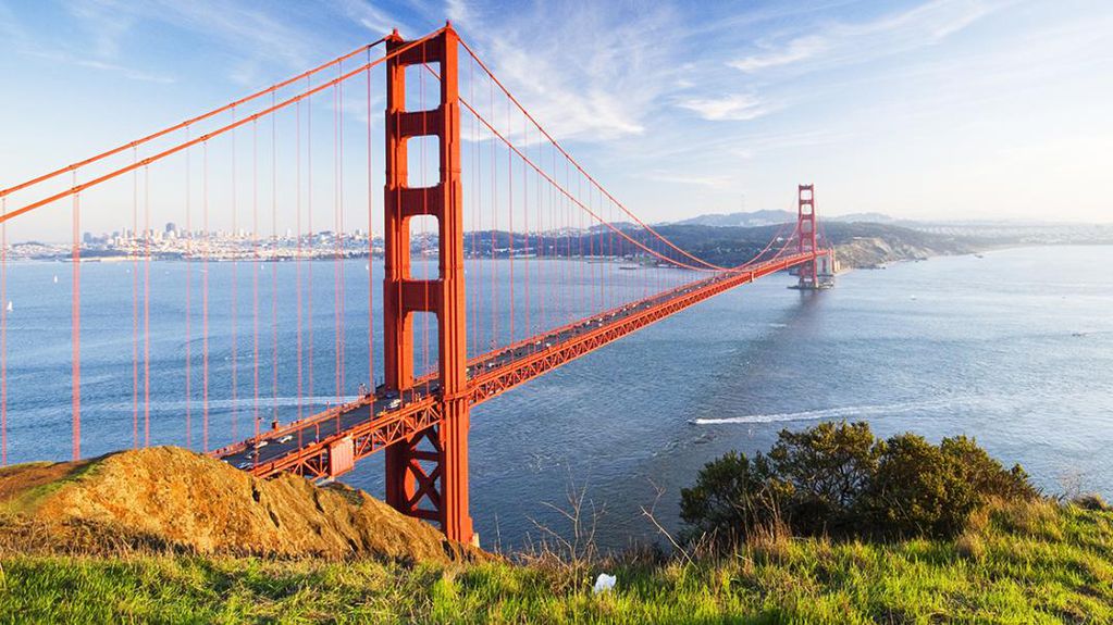 El puente Golden Gate de San Francisco 