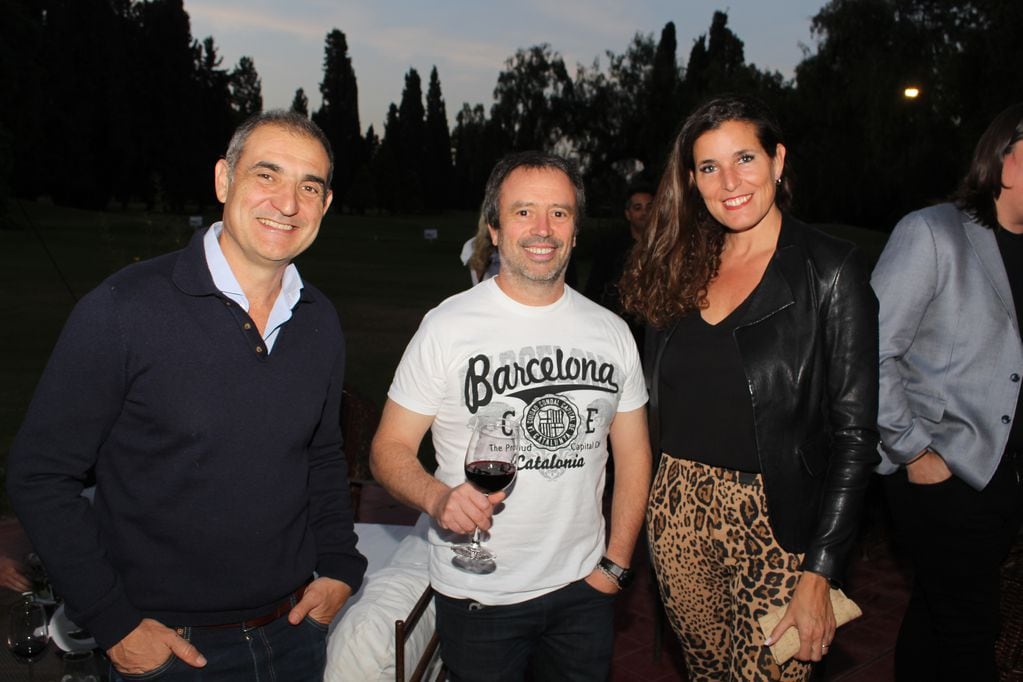 Leo Andreu, Pablo Puerino y Julia Bearzi