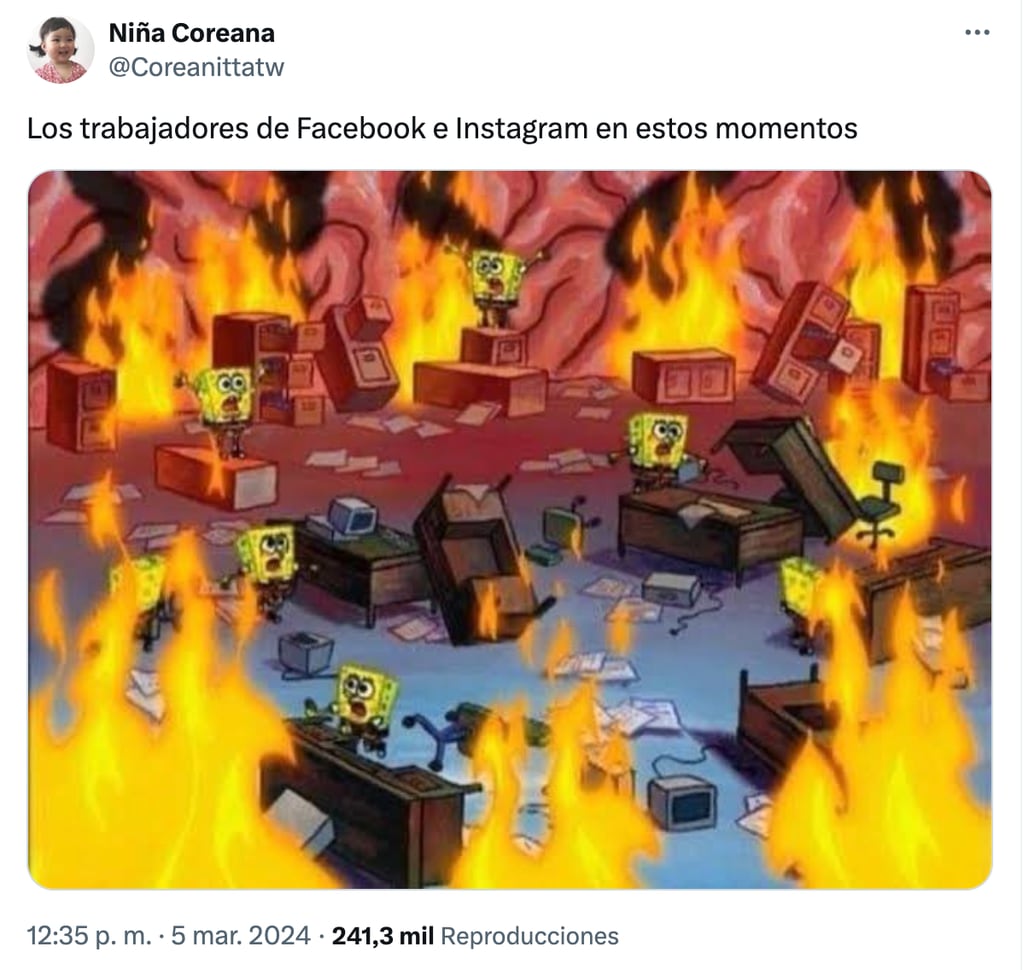 Instagram y Facebook se cayeron más de dos horas: las causas del problema y los memes más divertidos