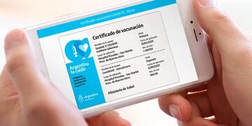 certificado digital de vacunación