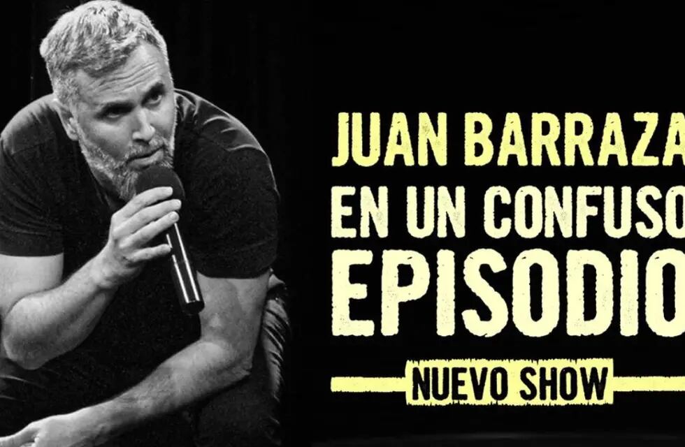 Juan Barraza llega a Mendoza con nuevo show