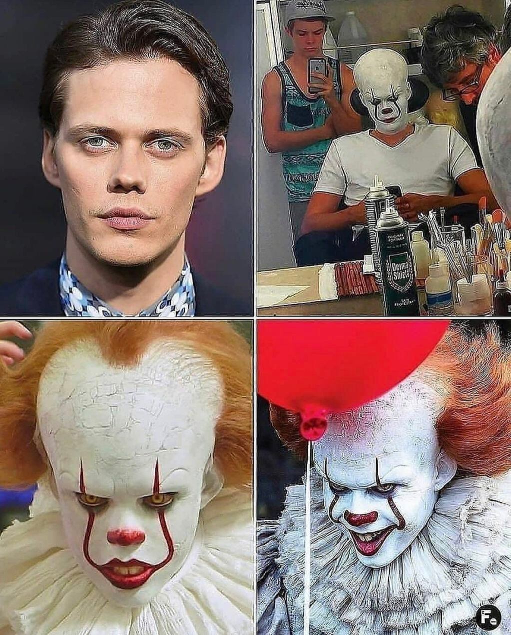 Bill como Pennywise.