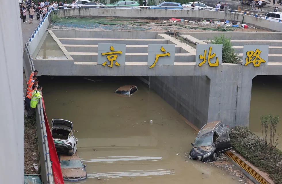 Inundaciones en China. AP