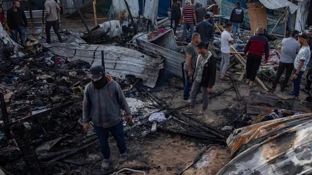 Israel bombardeó Rafah