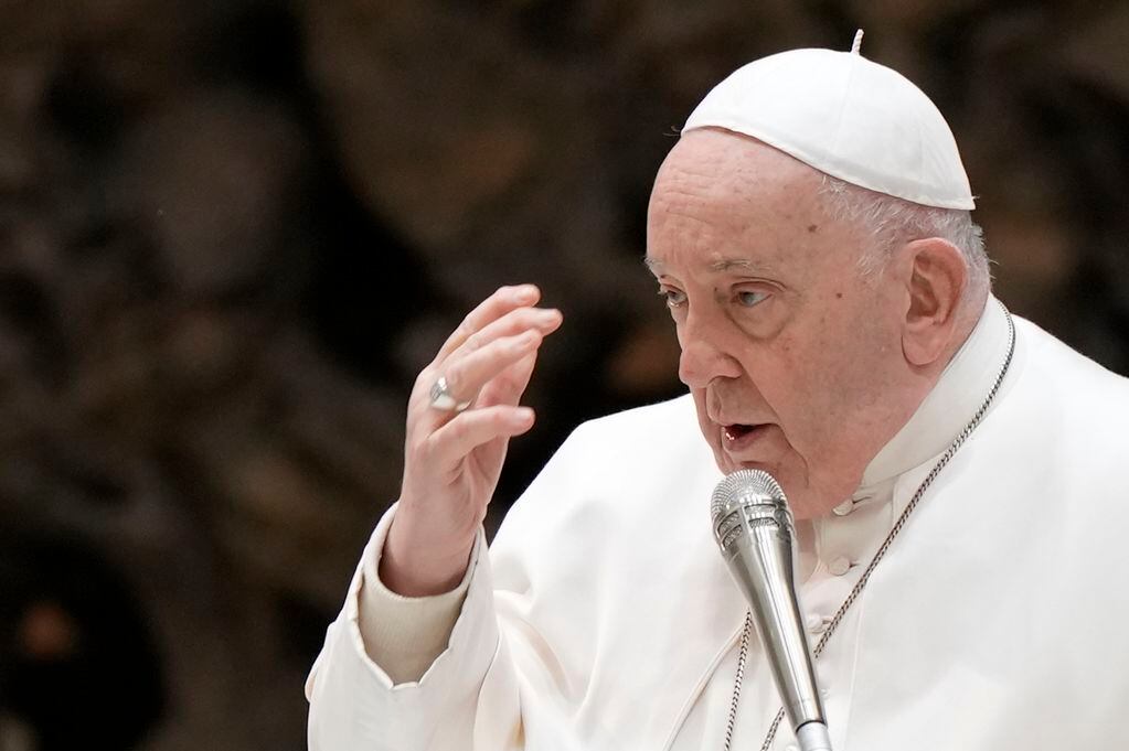 Milei mantendrá una audiencia privada con el papa Francisco. / AP Foto/Andrew Medichini