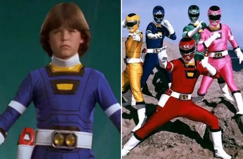Así está hoy “Justin”, el Power Ranger Turbo azul al que le crecían las  piernas