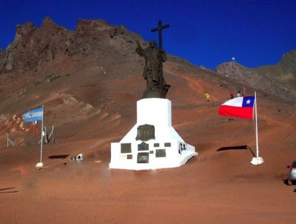 Cristo Redentor, el símbolo que trajo paz y puso fin a las amenazas de guerra entre Argentina y Chile. Foto: Archivo Los Andes.
