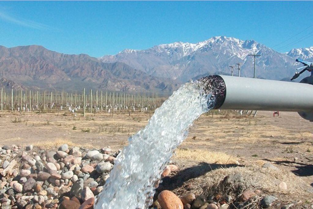 Mendoza debe realizar una reforma de la ley del agua y proponer de acá a diez años duplicar sus hectáreas irrigadas que hoy son cerca del 4% de la superficie total.