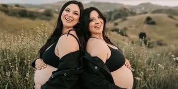 ¡Sorprendente! Dos gemelas dan a luz a sus hijos el mismo día y ambos nacen con el mismo peso y altura