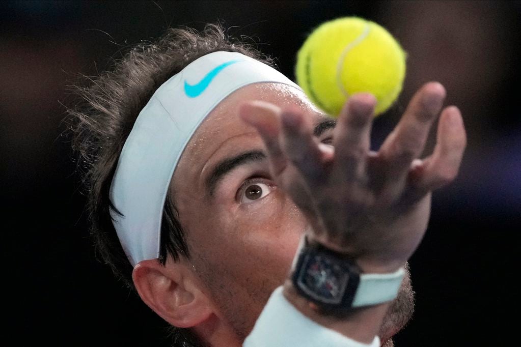 Rafael Nadal. (AP Foto/Dita Alangkara)