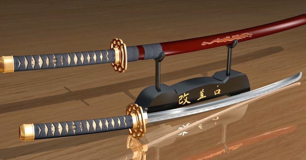 Imagen ilustrativa: Katana, tipo de sable utilizado por guerreros samurais del Japón feudal.