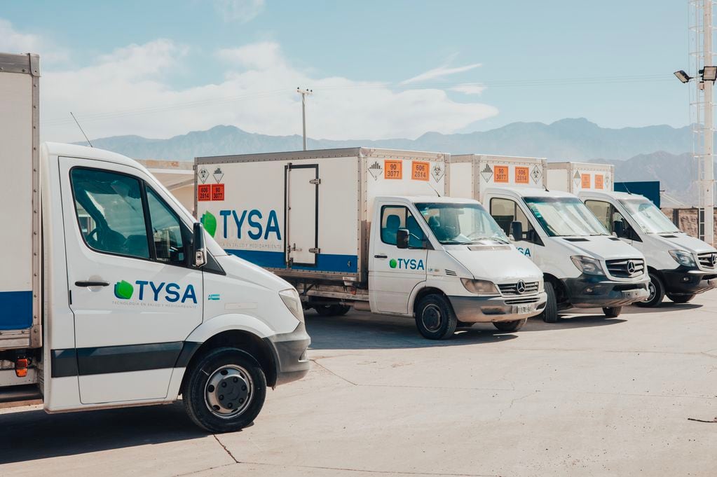 TYSA obtuvo la concesión para tratar los residuos patogénicos y farmacéuticos de Mendoza. Foto: TYSA.