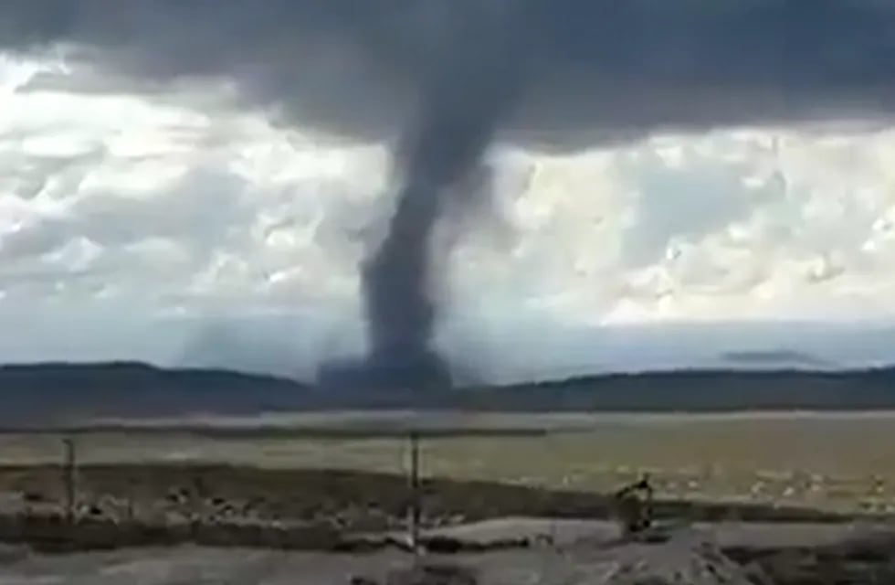 Tornado en Malargüe