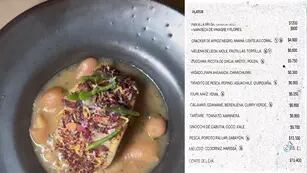 Un Influencer visitó un restaurante de la Guia Michelín: Degustó 8 platos y gastó más de $ 103250 pesos en una cena