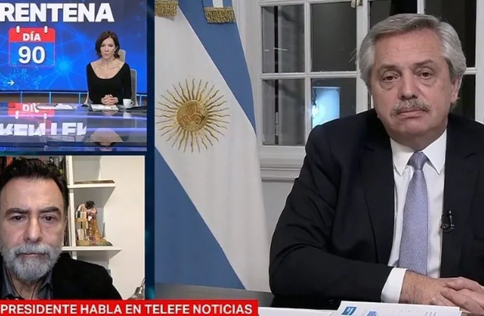 Alberto Fernández brindó una entrevista en Telefé Noticias y habló de muchos temas que preocupan a la Argentina.