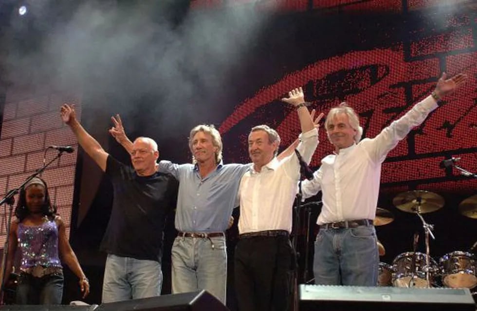 Pink Floyd en una imagen del 2005