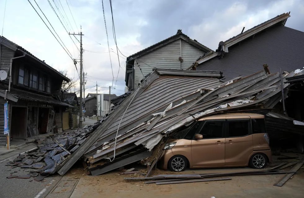 Togi Town, 02/01/2024. Terremoto en Japón: ya son 62 los muertos y siguen las réplicas - EFE/EPA/FRANCK ROBICHON