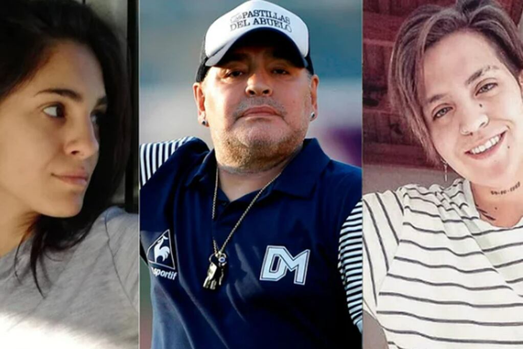 Magalí Gil, Diego Maradona y Eugenia Laprovittola no son familia.