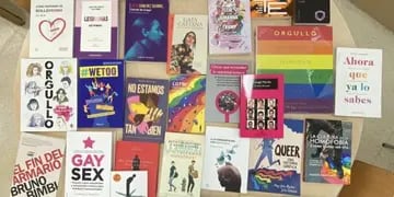 Libros LGBT secuestrados en España