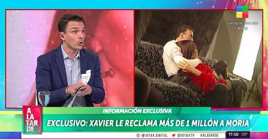 Xavier Ferrer Vázquez, el ex de Moria Casán, la demanda por millones de pesos.