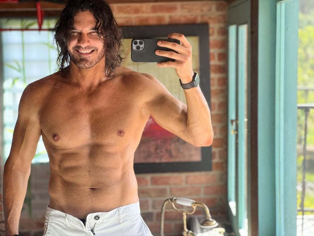 Mario Cimarro, el actor que interpretó a Juan Reyes en “Pasión de Gavilanes”. Gentileza Instagram.