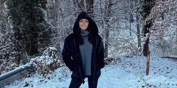 Oriana Sabatini y un baile en la nieve que se volvió viral