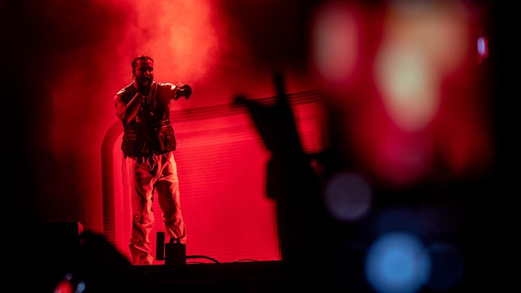 La polémica pasada de Drake en Lollapalooza Argentina. / Archivo