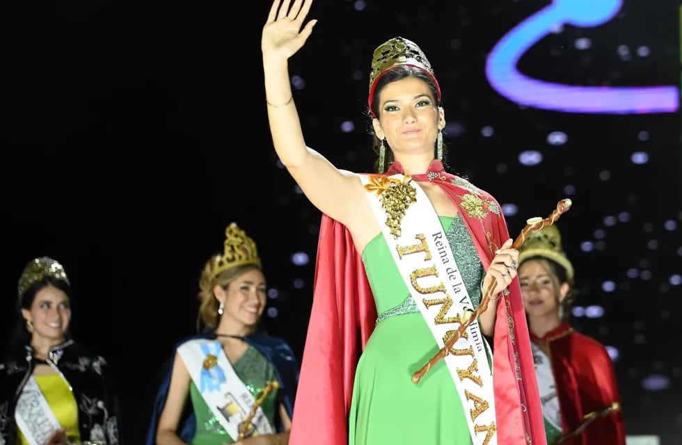 Tunuyán eligió a Isis Guillén Godoy como su reina.  | Foto; Municipalidad de Tunuyán
