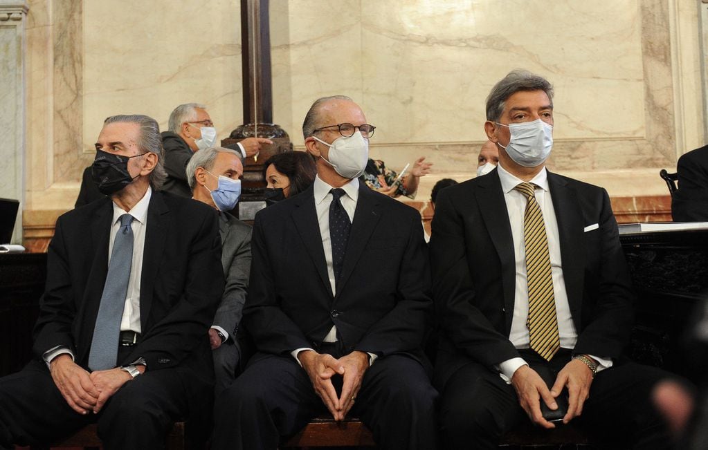 Los jueces de la Corte Suprema en la última apertura de sesiones (Foto: Federico López Claro) 