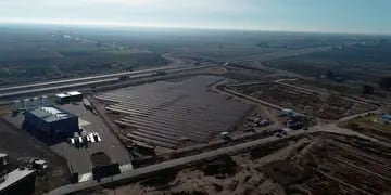 San Martín. El Pasip, ubicado en la ciudad de Palmira, cuenta con 4.000 paneles solares con una potencia instalada de 1,5 mega watts. Prensa Gobierno
