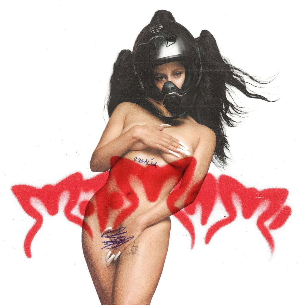 Rosalía se desnuda en la portada de "Motomami" (Twitter).