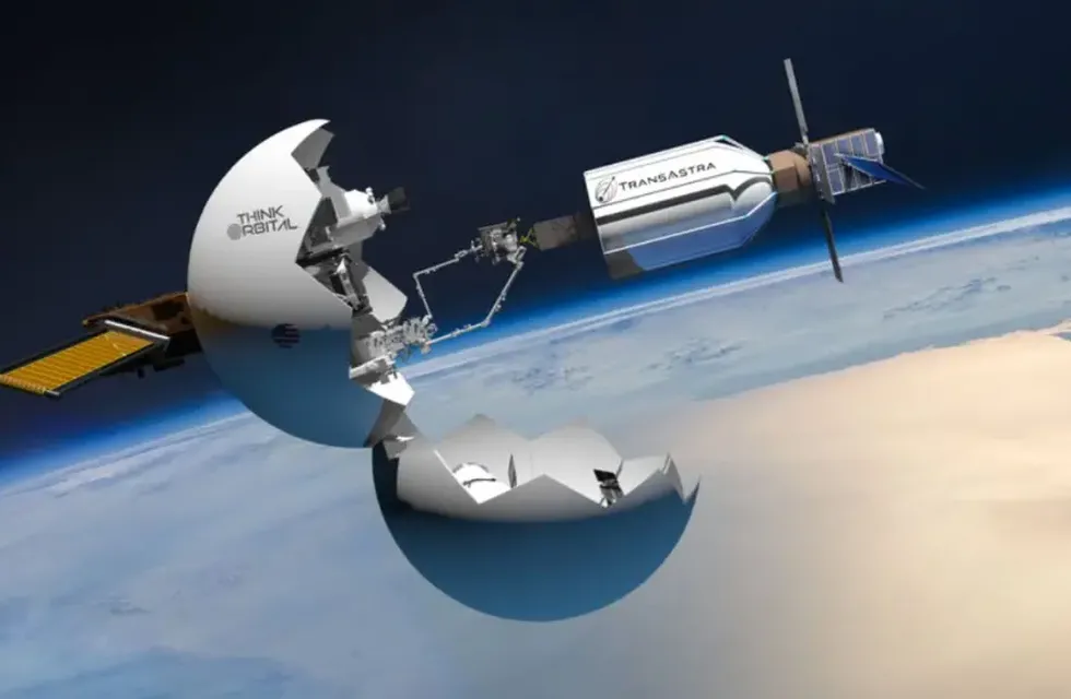 La NASA quiere recolectar y eliminar la basura espacial a través de una bolsa inflable gigante.