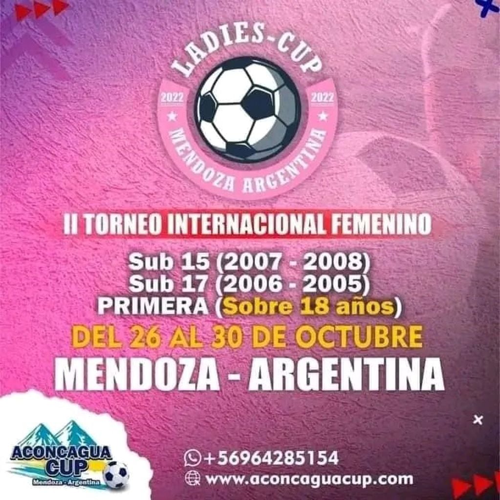 Presentaron la II edición de la Ladies Cup que se jugará en Mendoza. / Gentileza.