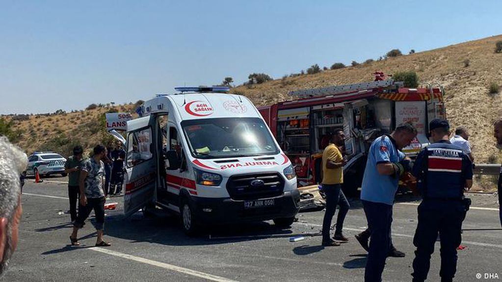 Un accidente múltiple en una ruta en el sur de Turquía causó conmoción. Foto: Web