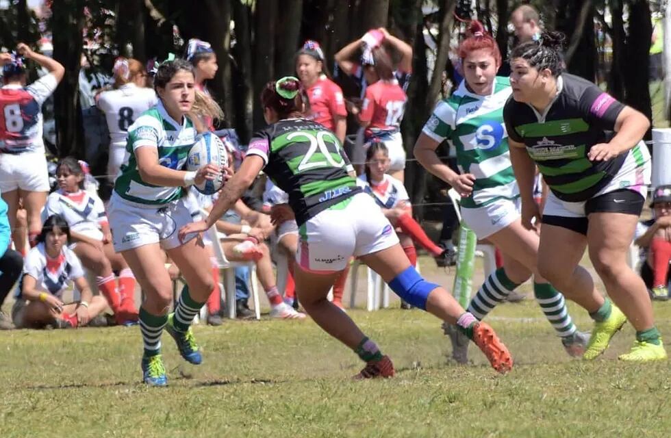 Nacional de Clubes de rugby femenino. /Gentileza prensa de la URC