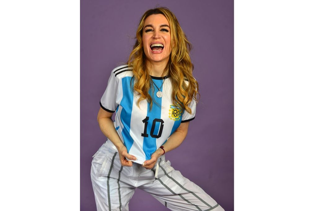 Fátima Florez. La actriz y comediante se presentará este verano en Carlos Paz. con su espectáculo Fátima es Mundial. (Nicolás Bravo / La Voz)