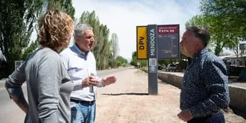 Vialidad Mendoza instaló el primer tótem con QR de rutas turísticas