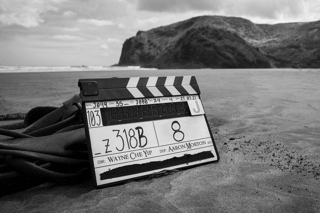 Una foto publicada por la producción durante el rodaje que se realiza en Nueva Zelanda, al igual que las dos trilogía de Peter Jackson (Twitter).