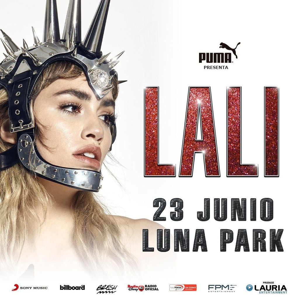 Lali Espósito anunció su show en el Luna park y sus fans no tardaron en reaccionar