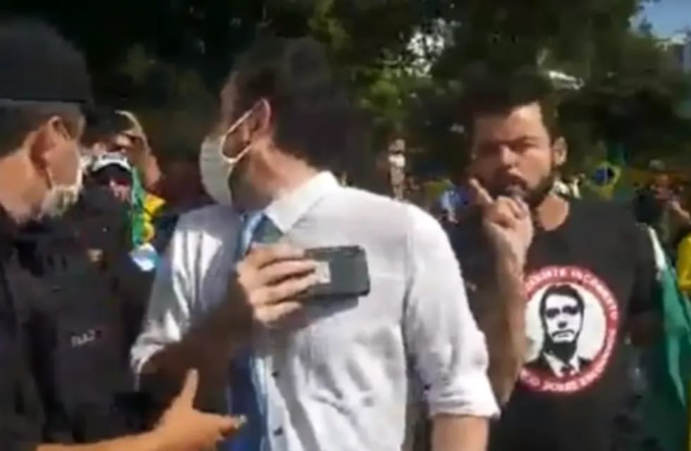 Periodistas de la CNN Brasil fueron atacados por simpatizantes del presidente Jair Bolsonaro.