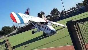 Una avioneta se estrelló sobre un club en provincia de Buenos Aires